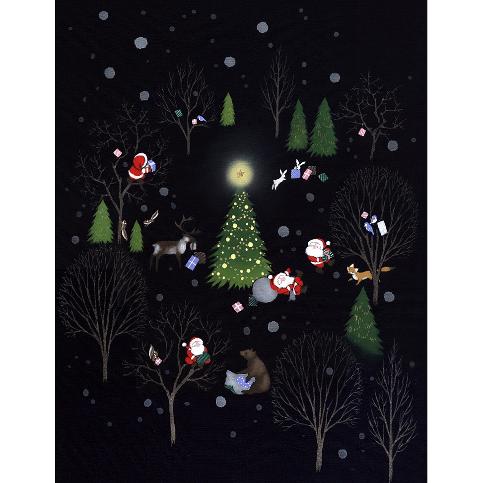 ご確認用 Merry Christmas 静かな森のクロス 17~18cm ご確認用 Merry Christmas 静かな森のクロス 17~18cm