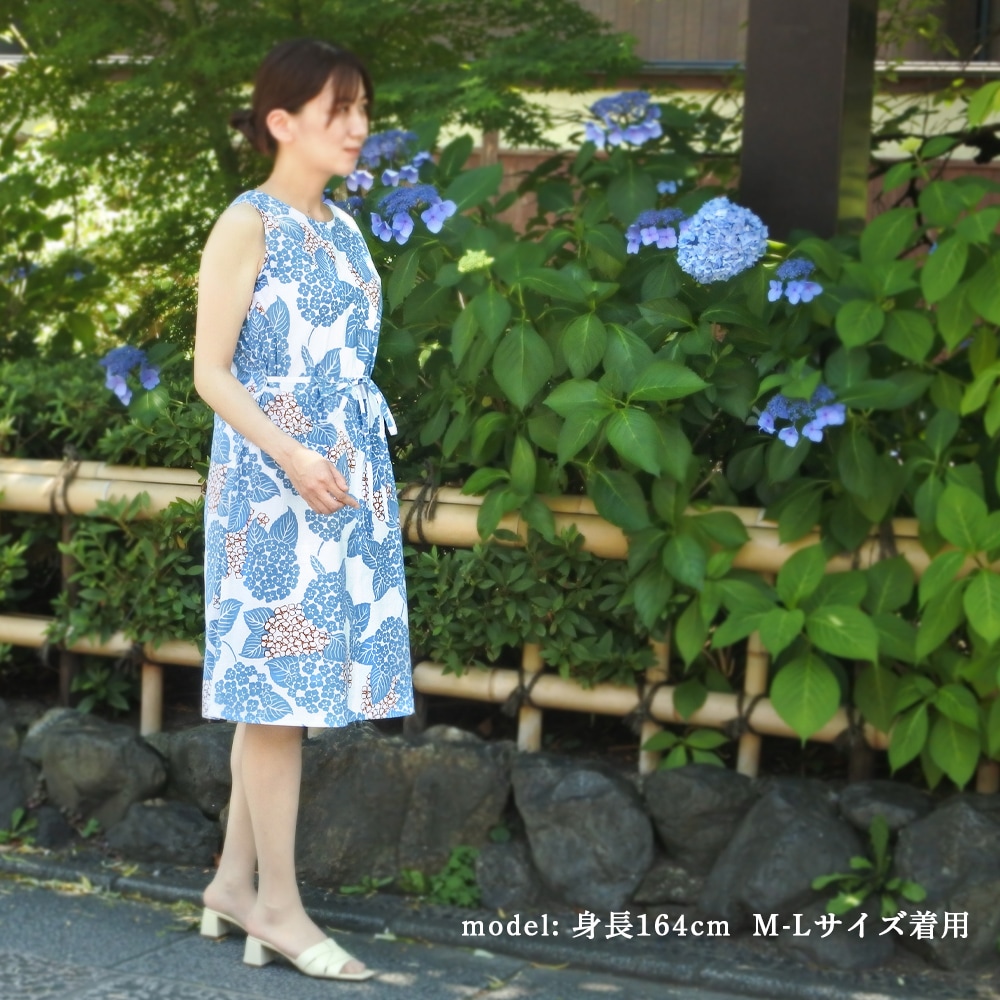 親子でお揃い！ 夏柄の浴衣地ワンピース｜井澤屋 夏物衣料