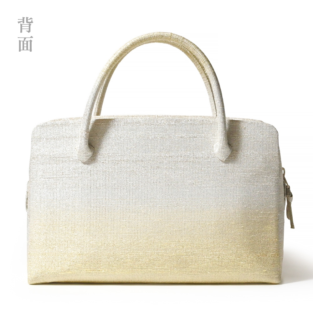 葵バッグ「金駒刺繍 ヨーロッパ唐草」｜和装バッグ 着物用バッグ