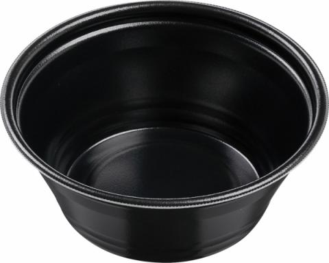 【エフピコ】DLＶ麺丼20(78)MFP 黒Wの画像