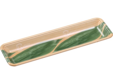 【エフピコ】FLB-K10-25 エコ木目葉らんの画像