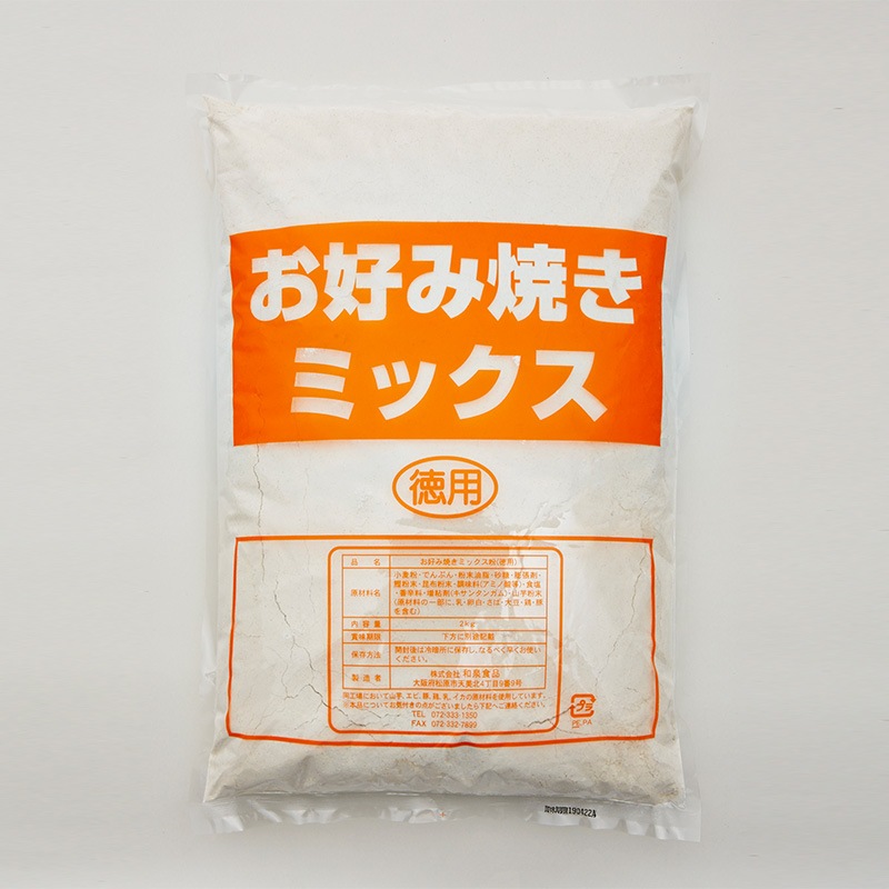 和泉食品 パロマお好み焼きミックス粉 2kg(5袋) |b03 パロマお好み焼きミックス粉徳用(2kg) | すべての商品 | 和泉食品