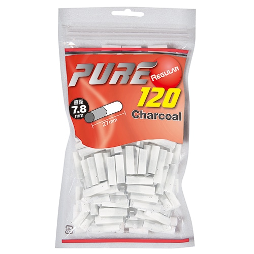 ピュア レギュラー チャコール フィルター | 手巻きたばこ用品