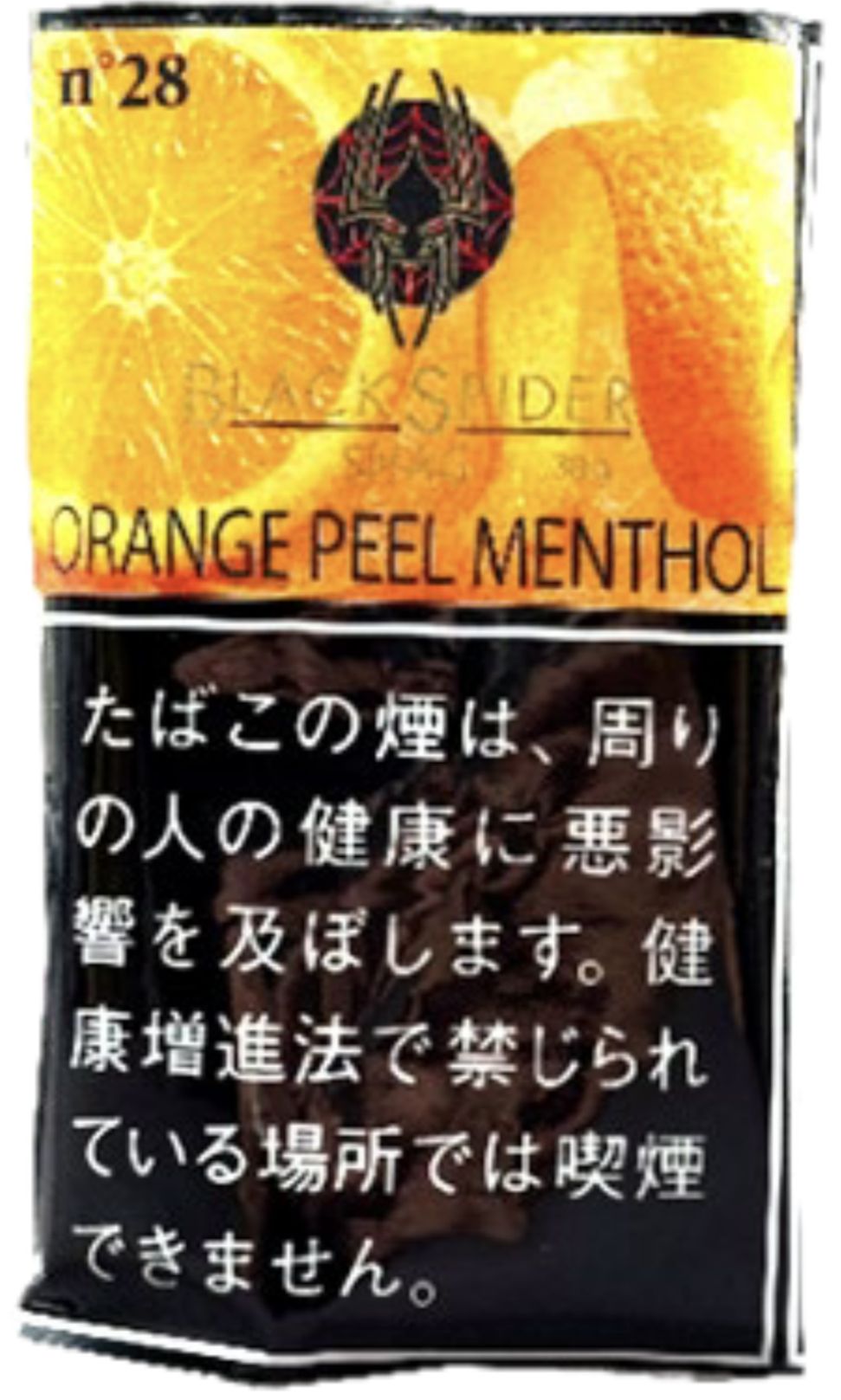 ブラックスパイダー オレンジピールメンソール 30g | 手巻きたばこ