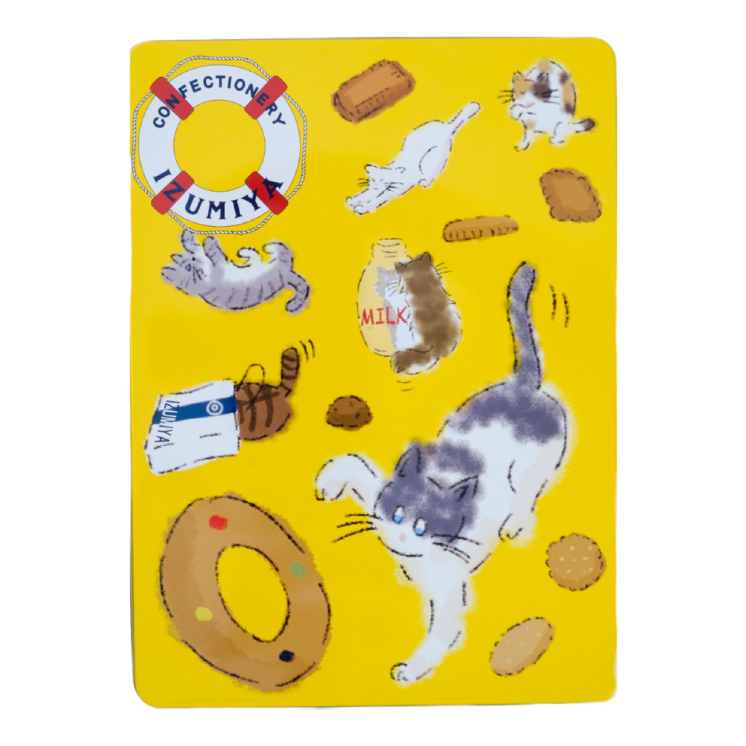 ねこ缶 幸せはバター色 アート缶 泉屋東京店 ネットショッピング