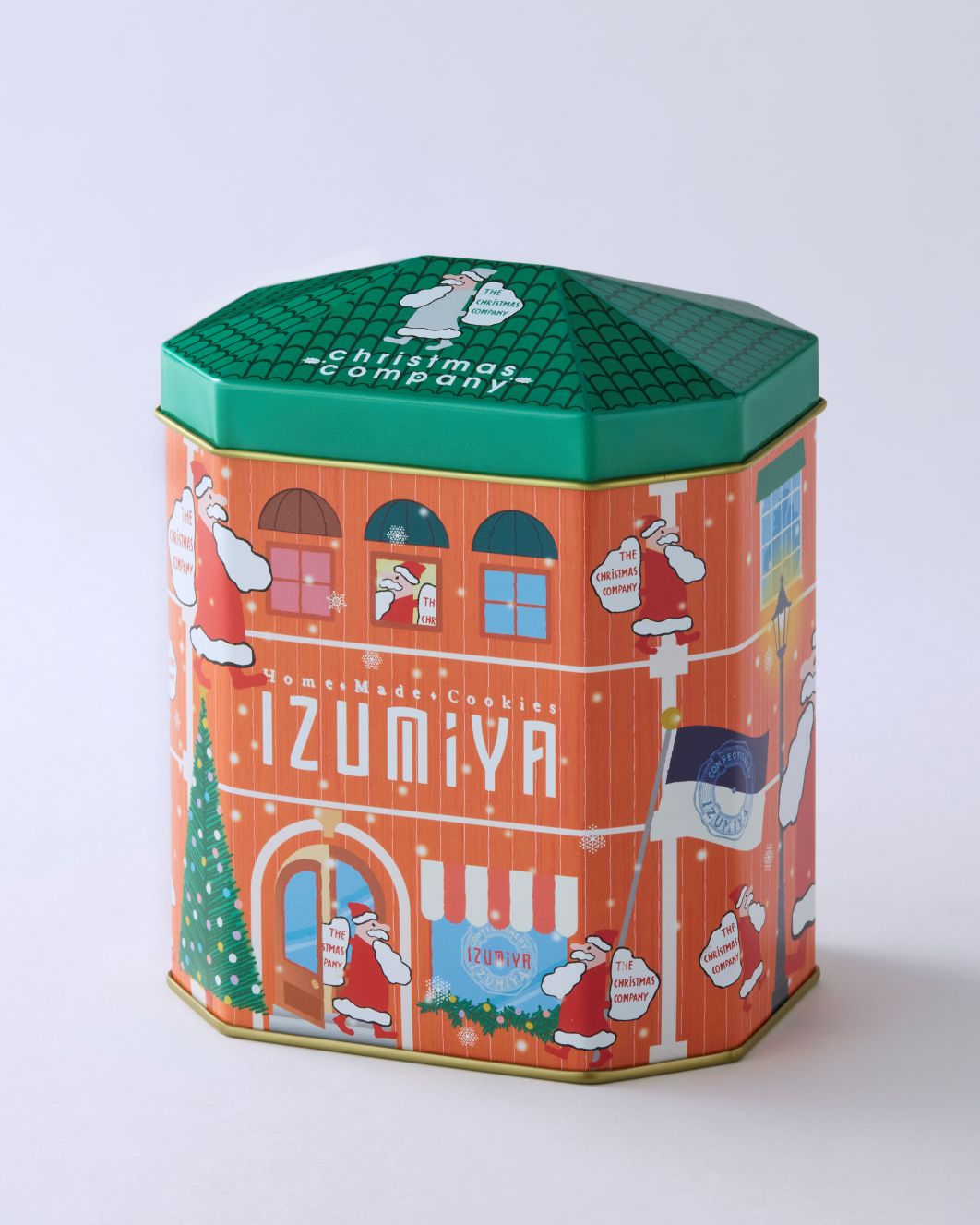 クリスマスタウン缶 GO