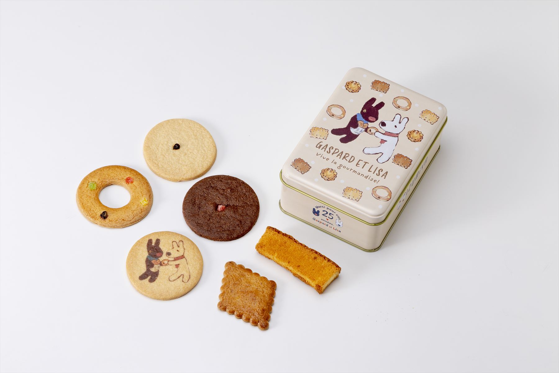 【予約販売】リサとガスパールオリジナルクッキー缶