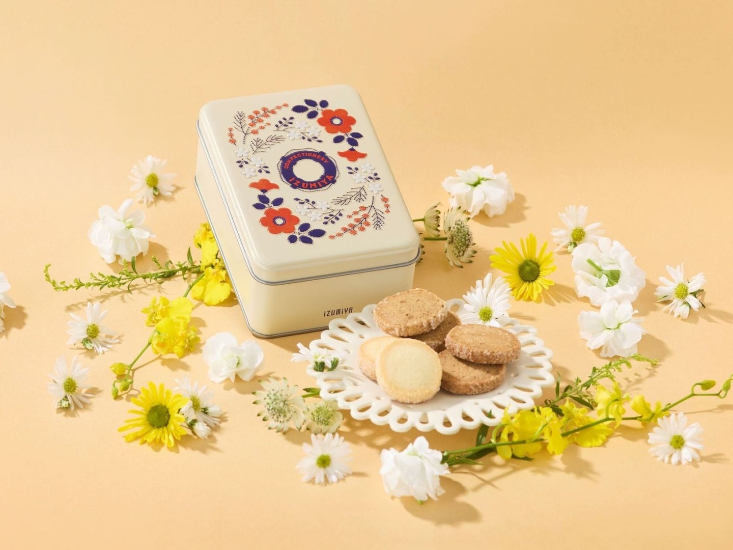 ガーデンステッチ　クリーム