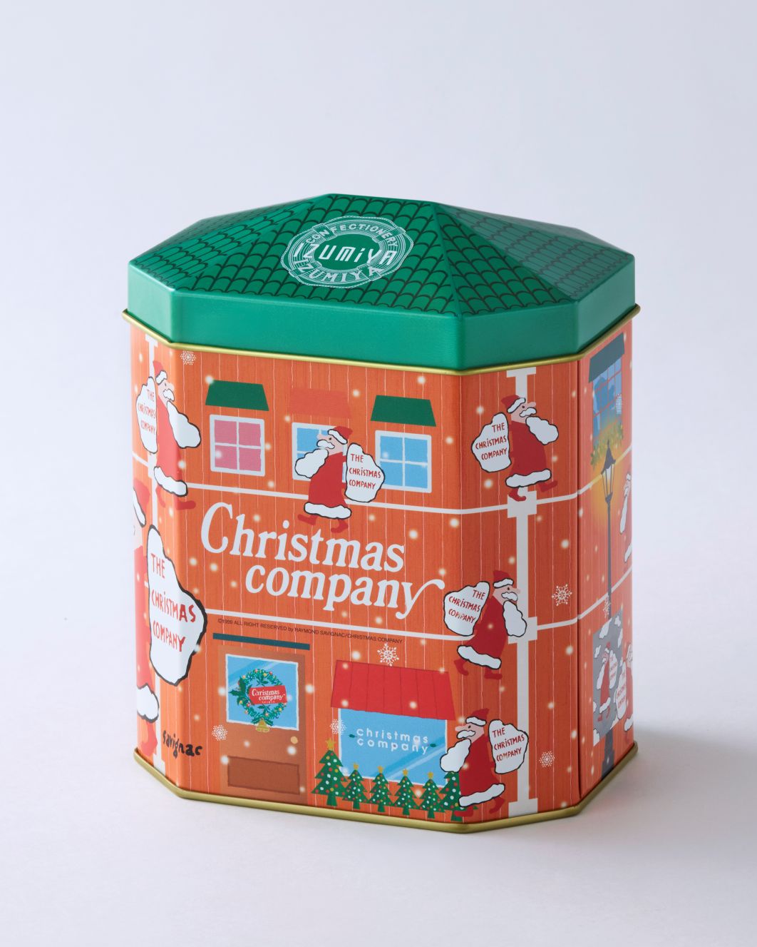 クリスマスタウン缶 GO
