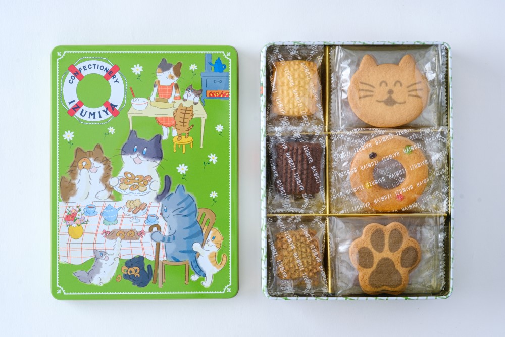 ねこ缶【365日クッキーがつづる幸せ】