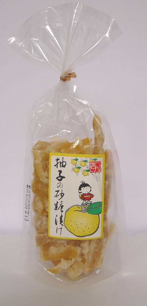 出雲駄菓子 ゆずの砂糖漬け 110g 6袋 西八製菓