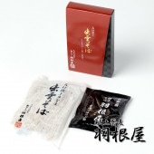 出雲そば（半生そば）1人前・つゆ1人前入り　化粧箱付