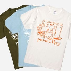 poisson de Paris YOKOMAMA MOTOMACHI 限定T-SHIRT