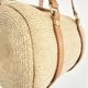mononogu  WO3-RF  raffia brade Woven drum boston