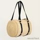 mononogu  WO3-RF  raffia brade Woven drum boston