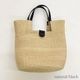mononogu  WO4-RF  raffia Brade Woven Tote