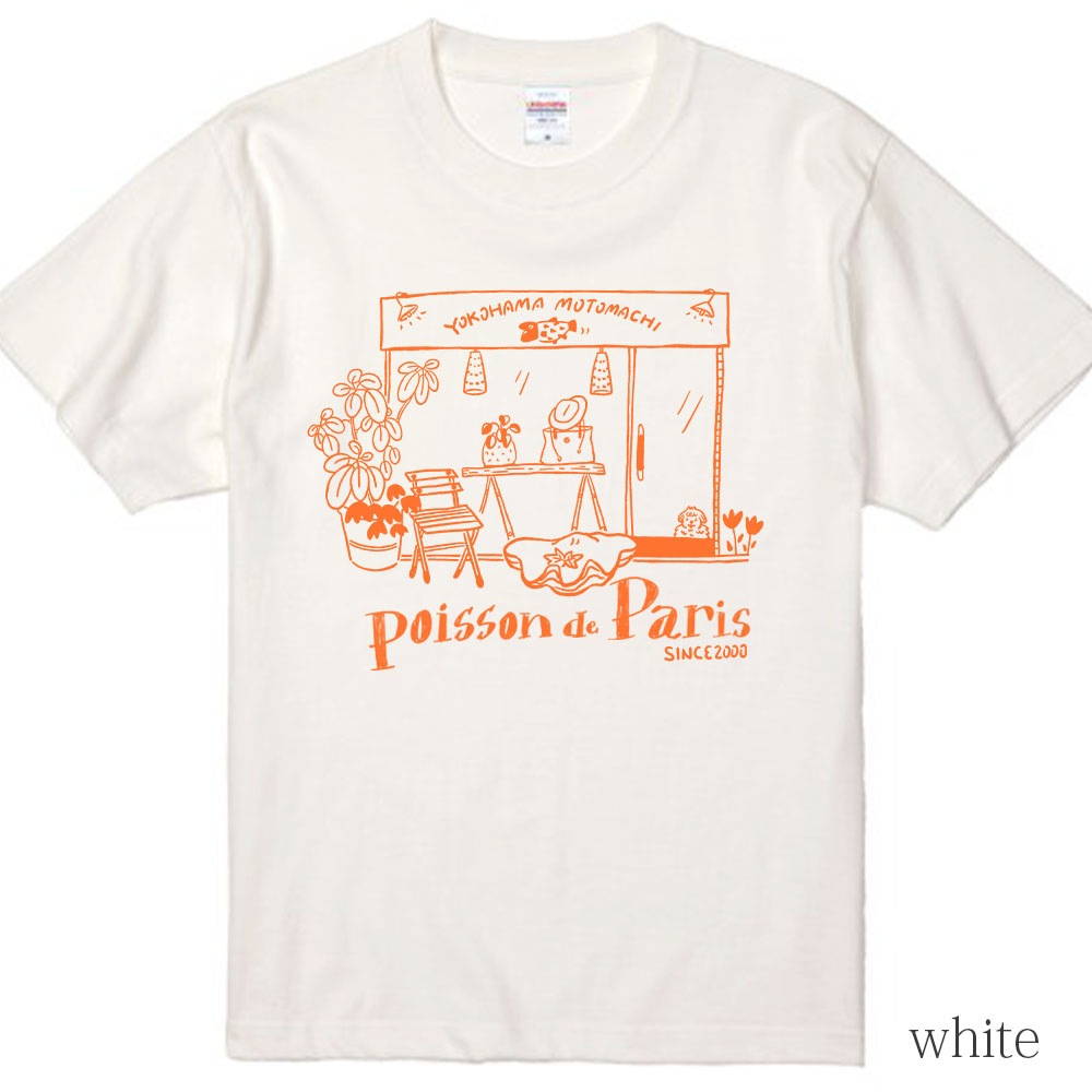 poisson de Paris YOKOMAMA MOTOMACHI ����T-SHIRT