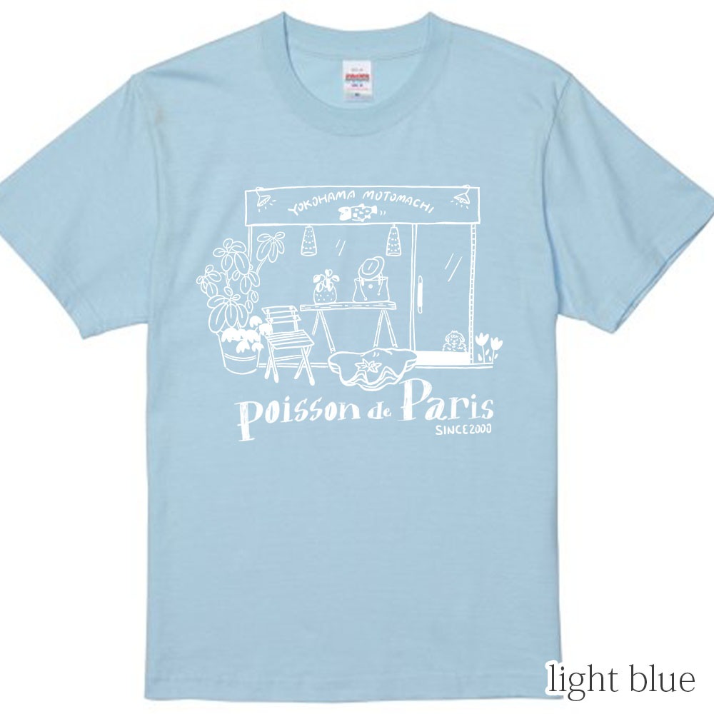 poisson de Paris YOKOMAMA MOTOMACHI ����T-SHIRT