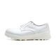 chausser PLAIN TOE DERBY SHOES white