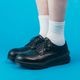 chausser PLAIN TOE DERBY SHOES white