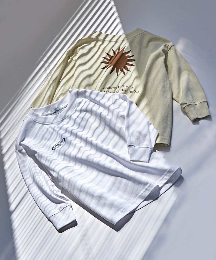 【LUNKA】Oversized Long T-Shirt(Adult) 