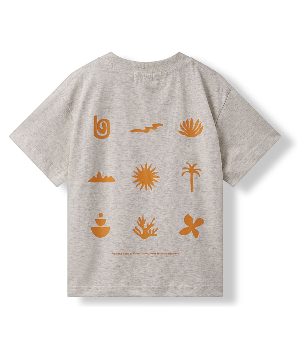 【LUNKA】Graphic Half T-Shirt(Kids) Oatmeal