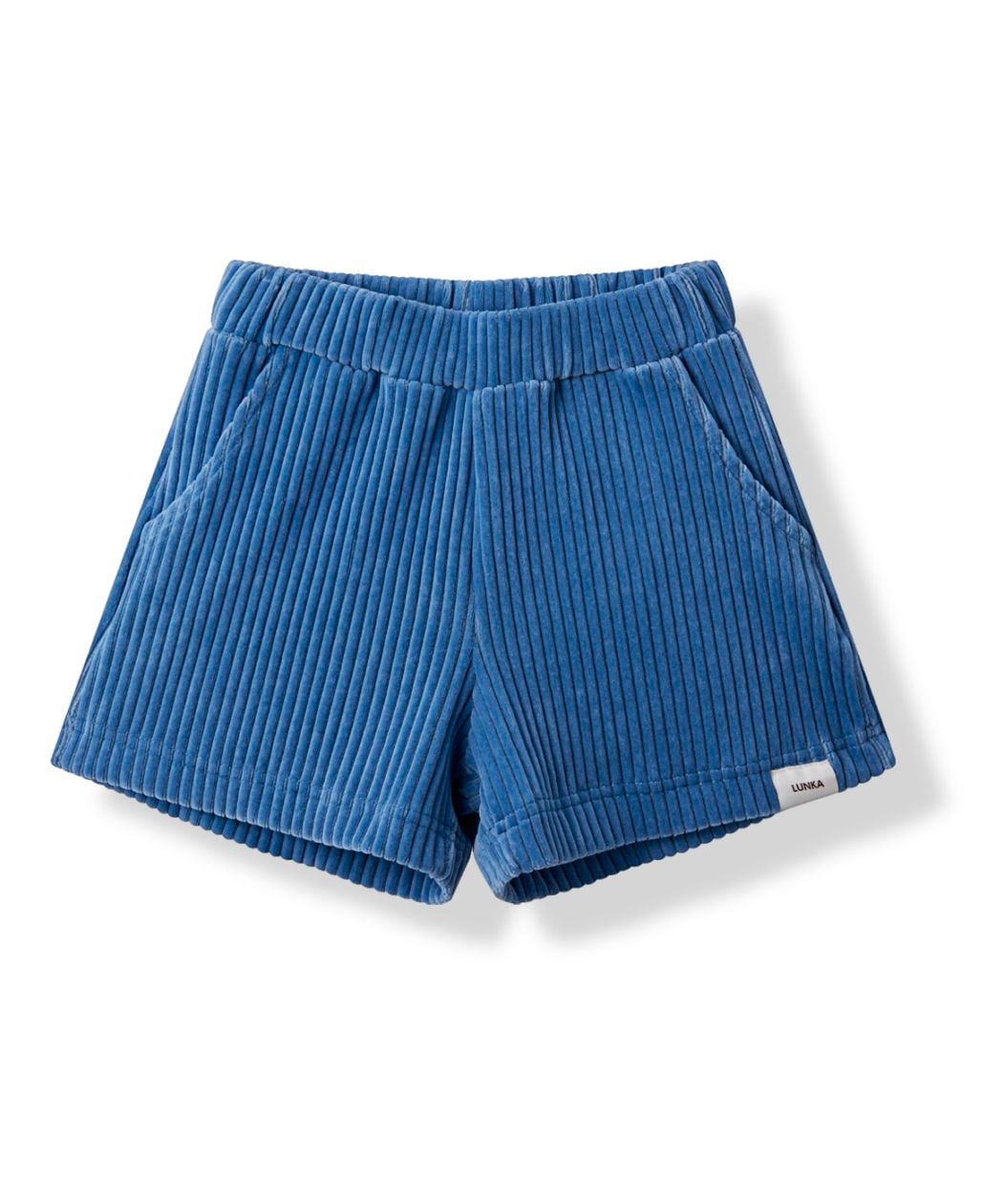 【LUNKA】Corduroy Short Pants Blue