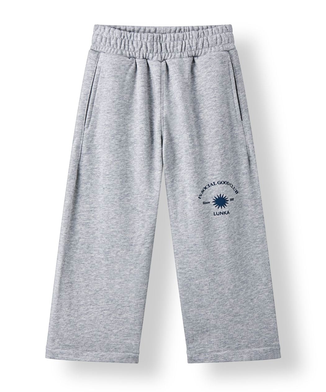 【LUNKA】 Sun Logo Sweat Pants（Kids）/Gray