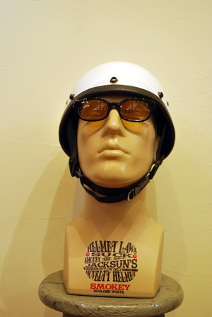 【希少】JACKSUN'S NoveltyHelmet SMOKEY IVORY HELMET SMOKEY WHITE | NOVELTY HELMET | | JACKSUN'S