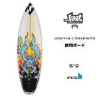 GRIFFIN COLAPINTO ���ѥܡ��� ��ťܡ��� �饤�������� ���硼�ȥܡ���  LOST SURFBOARDS by Mayhem UBER DRIVER 5'9''x19.0''x2.38''��27.35L�ۥ����ȥ����եܡ��� �����եܡ��� �����ե��� #187778��PU�� (JACK������������) 