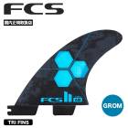 ���ե�������2  �����եܡ��� �ե��� FCS2 ALMERRICK TRI FINS ���å� ��ǥ����� GROM������ �ȥ饤�ե��� �͵� �֥���  ��FAMX-PC04-XS-TS-R-22��