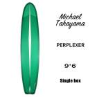 ��40%OFF SALE��Michael Takayama surfboards �ޥ����륿����� �����եܡ��� �����ե��� ���󥰥ܡ��� ���󥰥�ե��� GREEN �ѡ��ץ쥯���� ���꡼�� ������ 9.6 | PERPLEXER��mt03�ۡ�PU�� 