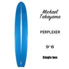 ��40%OFF SALE��Michael Takayama surfboards �ޥ����륿����� �����եܡ��� �����ե��� ���󥰥ܡ��� ���󥰥�ե��� BLUE �ѡ��ץ쥯���� �֥롼 ������ 9.6 | PERPLEXER��mt05�ۡ�PU�� 