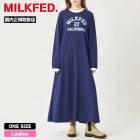 50OFF ޡۥߥ륯ե ԡ  ޥ Ĺµ A饤 å COLLEGE LOGO DRESS ͥӡ ONESIZE ͵֥ MILKFED.  103233041002(JACK)