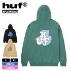 ��20%OFF ���ꥢ��󥹥�����ۥϥ� HUF �������å� �ѡ����� �ա��ǥ��� ��� ��ǥ����� �ץ륪���С� �ץ��� ��3�� L XL �����ܡ� ���������� �֥���  | MOREX HOODIE��PF00635��