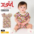 ��20%OFF ���ꥢ��󥹥������X-girl Stages ����å��� ��������ѡ��� 70cm �٥ӡ��� ������ ���С������� ���λ� �ޥ��˥ƥ� �����ˤ� ����ե��� ���å��������� ���ơ�������9241501��