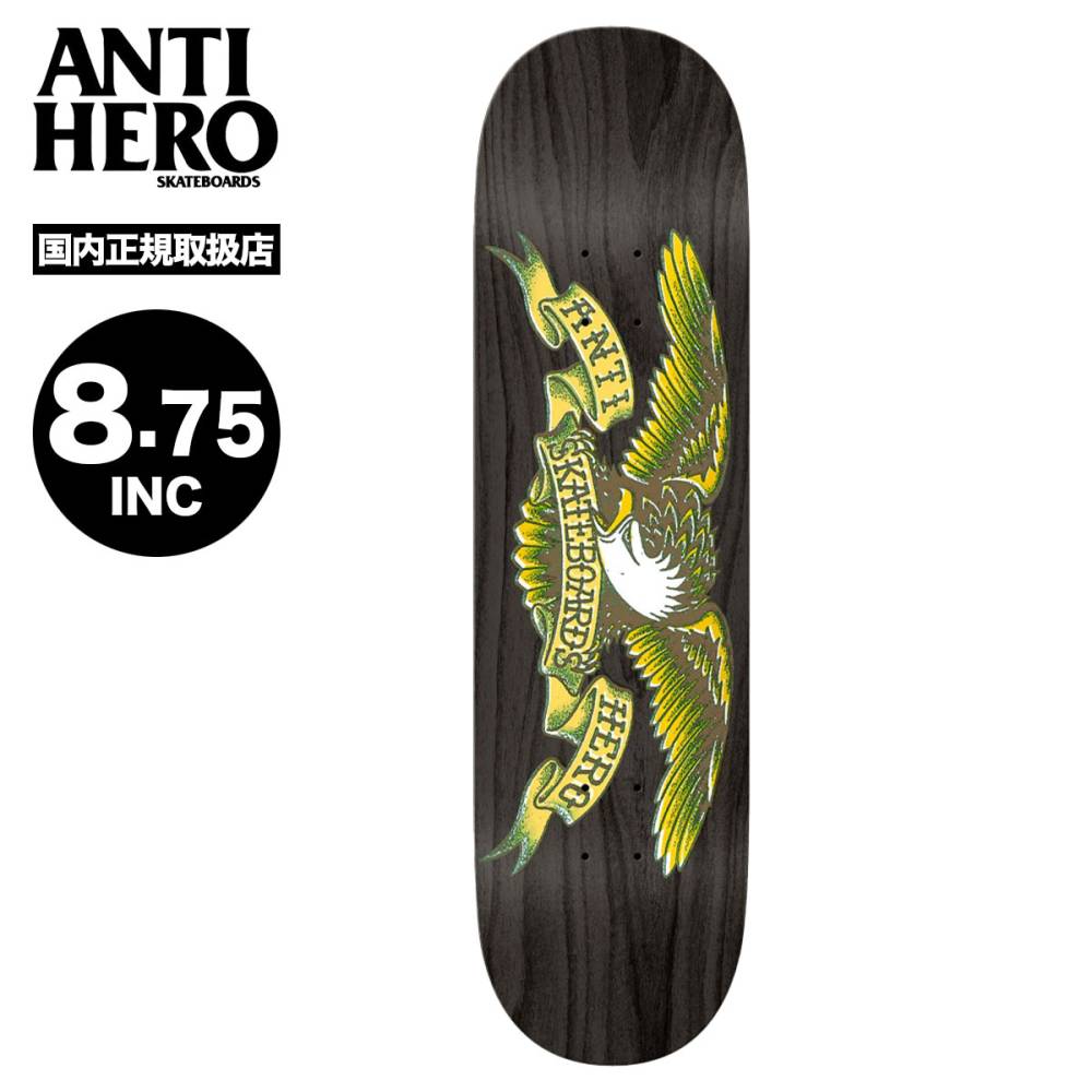 ANTI HERO スケートボードデッキ イーグルデザイン8.06インチ ANTI HERO スケートボードデッキ イーグルデザイン8.06インチ