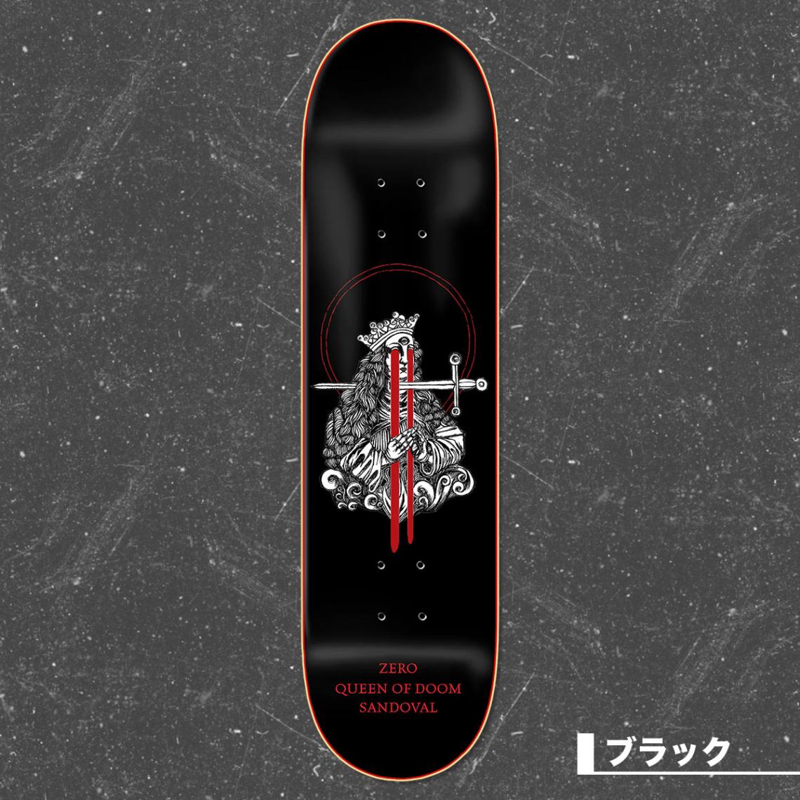 ZERO ゼロ スケートボード スケボー デッキ トミー サンドバル 8.375