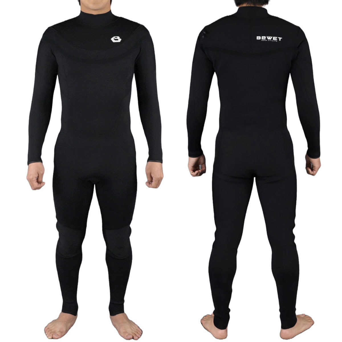 サーフィン ウェットスーツ フルスーツ 3mm メンズ ビーウェット 55