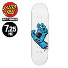 SANTA CRUZ SKATEBOARD 󥿥롼 ȥܡ ܡ ꡼ߥ󥰥ϥ ǥå 7.25inc ȥǥå ܡ ͵ ֥ | SCREAMING HAND WHITE TEAM DECK11116941-142649