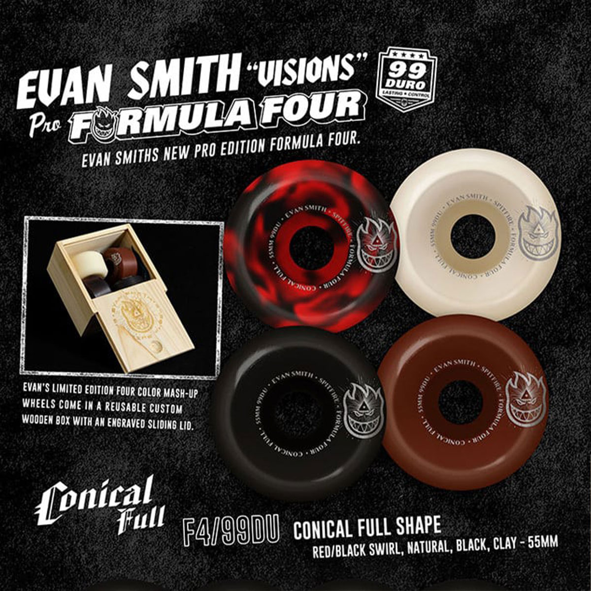 【美品！】ウェイワード　スピットファイア　スケートボード　SK70319 美品！】ウェイワード スピットファイア スケートボード SK70319