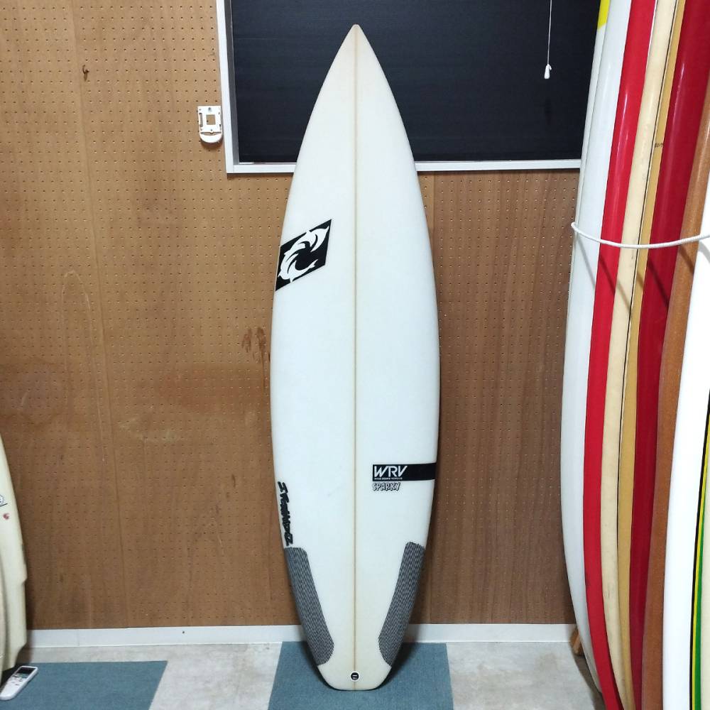 ��ťܡ���  �����եܡ��� �����ե��� USED SURFBOARD��used1021��Wave Riding Vehicles Surfboards sparky �������֥饤�ǥ��󥰥ӡ����륺 �����եܡ��� WRV 5'10 x 18.75 x 2.25 (JACK������������)