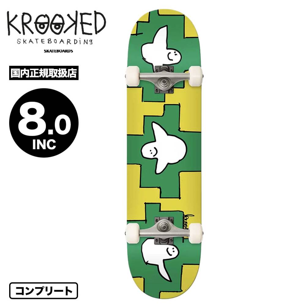 KROOKED スケートボード コンプリート スケートボード コンプリートセット KROOKED クルキッド ARKTYPE MD