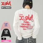 20%OFF ۥå T ĹµT  Хåץ 3 M ȥ꡼ȿ͵֥ X-GIRL  | RUSTY LOGO L/S TEE105251011018