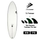 サーフボードミッドレングス　ツインザーSKフィンセット サーフボードミッドレングス ツインザーSKフィンセット サーフボード