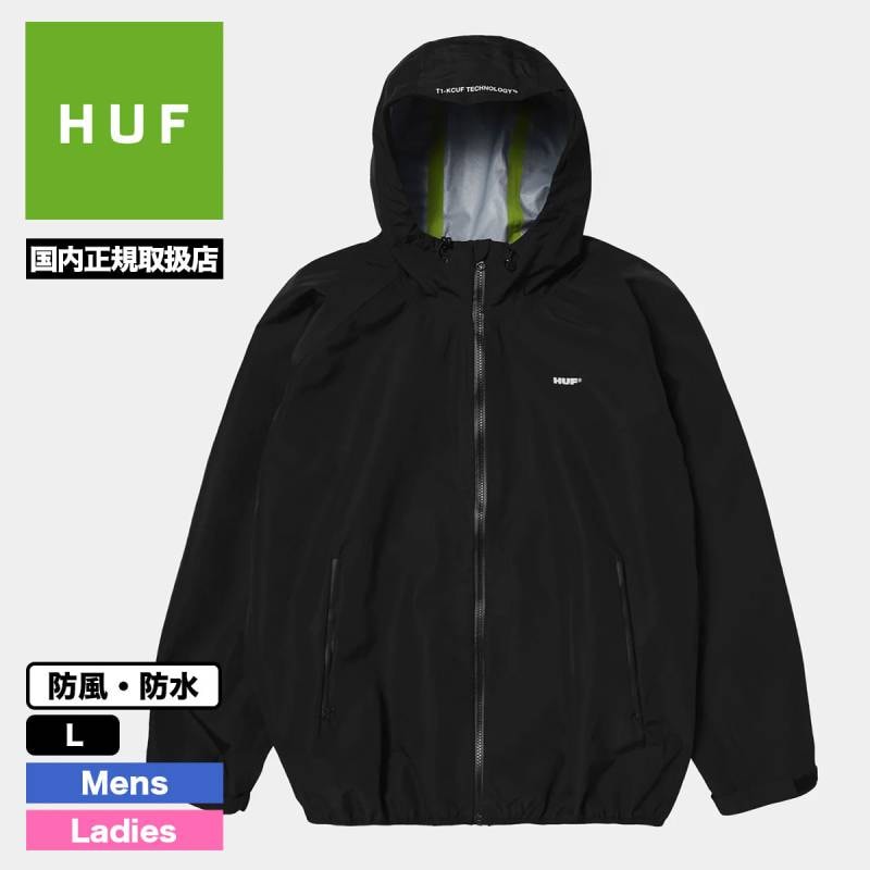 新品】HUF サテンジップアップジャケット L ウェア