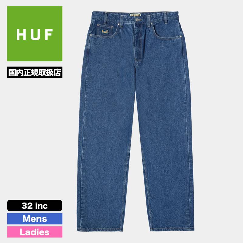 【半額】 サマーセール】HUF ハフ メンズ バギー パンツ デニム パンツ