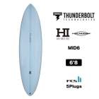 ܥȥƥΥ ߥåɥå 6.8 å 饤ȥ֥롼 ߥåɥ󥰥 FCS2 5ե 饦 | THUNDERBOLT TECHNOLOGIES MID 6 RED LIGHT BLUE 6'8 (JACK)