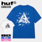 ��20%OFF ���ꥢ��󥹥������HUF �ϥ� ȾµT����� ��� ��ǥ����� �ȥåץ� �ƥ�������� �Хå��ץ��� L XL �������ȥܡ��� �����ܡ� ���������� �͵� �֥��� | AUTO GLASS TEE��TS02413��