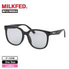 ߥ륯ե 󥰥饹 ǥ  դ ե졼 磻ɥե졼 ͵  ֥ | MILKFED. LOGO BIG SQUARE SUNGLASSES103252054002
